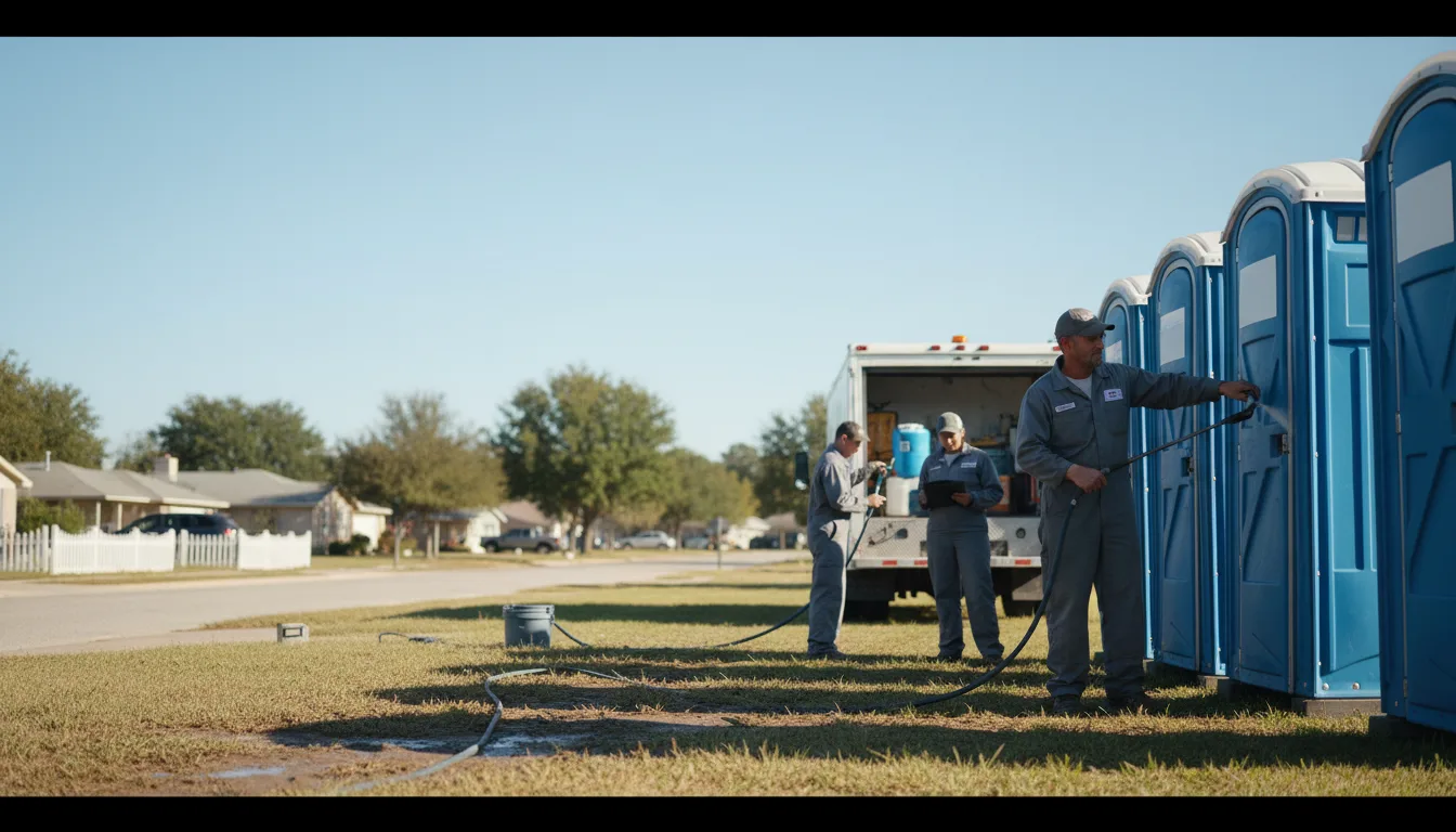 Long-Term Portable Toilet Rental in Sharpsburg, NC near me